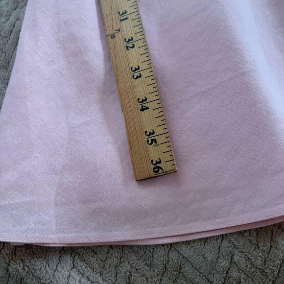 Ann Taylor Loft Dress Size 0 Lined Pink Sleeveless Invisible Zipper - Picture 15 of 15